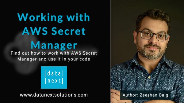 Working With Aws Secret Manager In My Previous Post Exploring Aws By Zeeshan Baig Medium working with aws secret manager in my