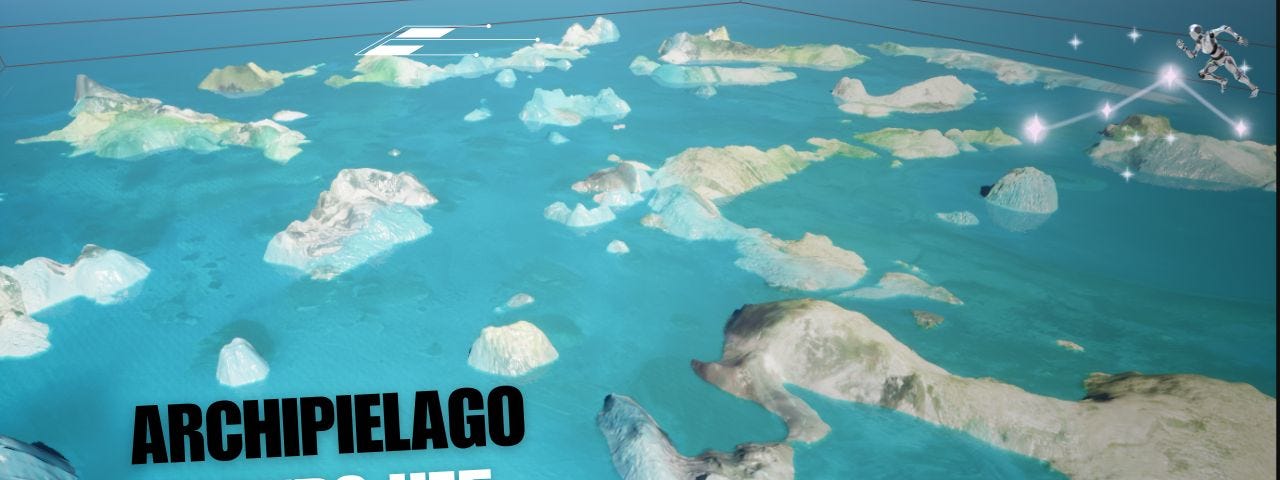 Archipielago Islands UE5 + Midjourney + Adobe Substance 3D sampler