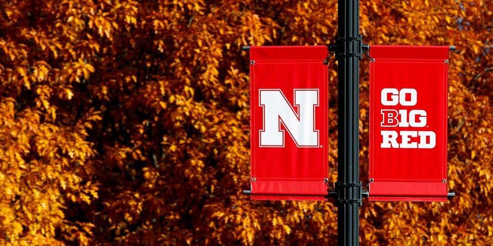 Fall color on the University of Nebraska-Lincoln campus.