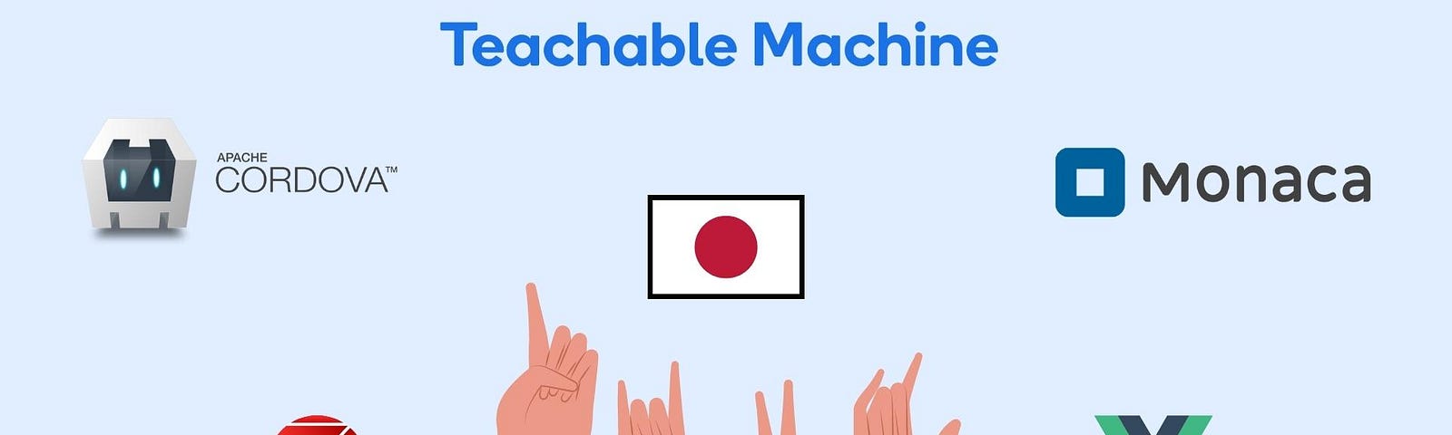 Create a simple Sign Language Recognition App using Teachable Machine, Monaca, Vue.js, Cordova and Framework7