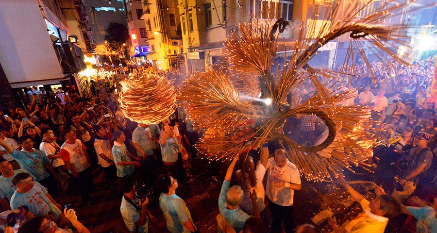 Intangible Cultural Heritage Hong Kong, Tai Hang Fire Dragon Dance