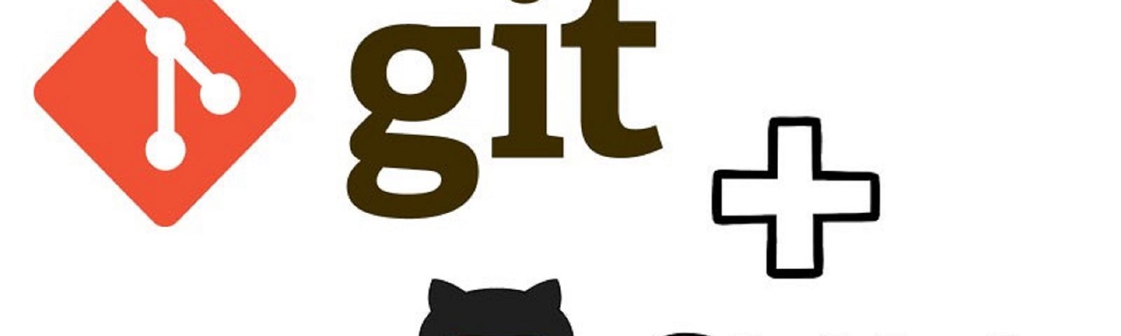 An image which has two symbols, one of git and another one go GitHub