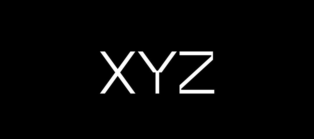 새로운 이름 XYZ의 로고