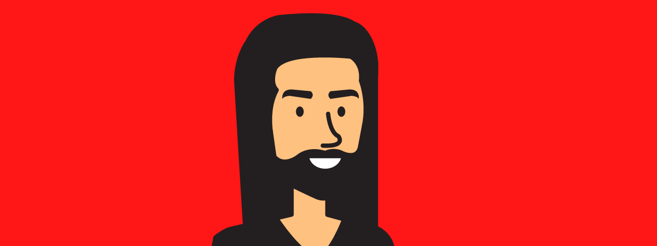 A cartoon rendition of Charles Manson for What Charles Manson Taught Me About Personal Success