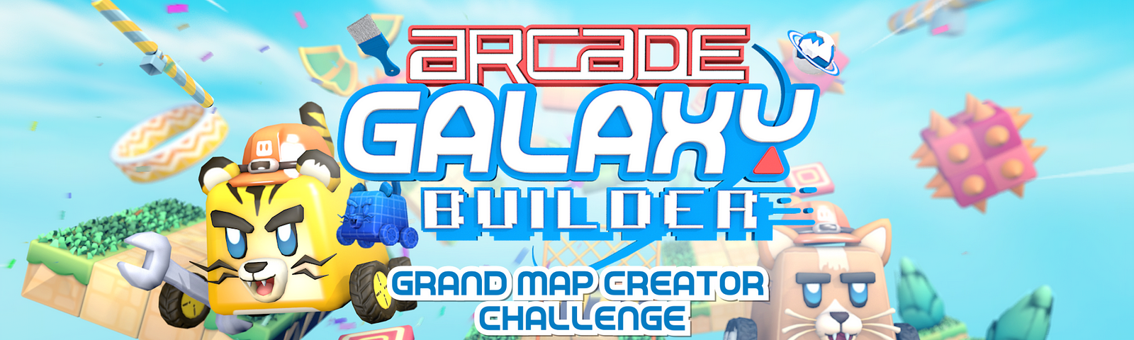 Join the Arcade Galaxy Builder Early Access for rewards during the Grand Map Creator Challenge!