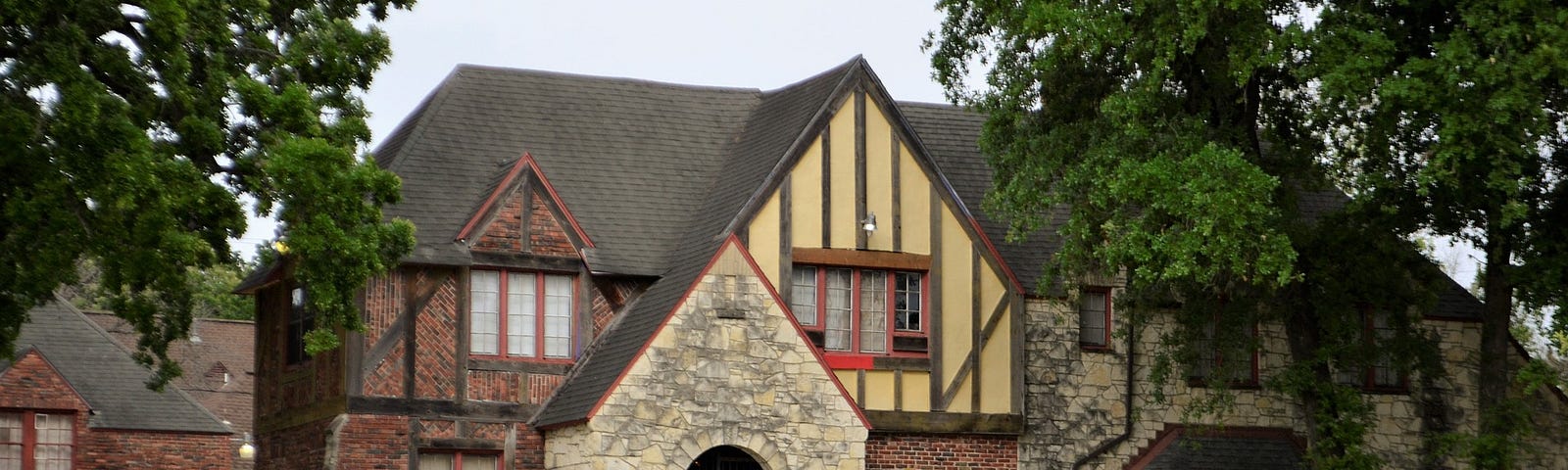 house with car for article People Show You What They Want You to See