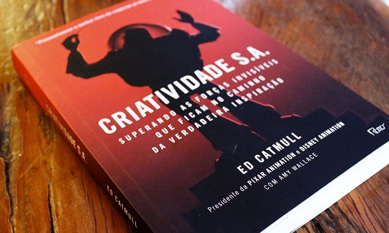 Capa do livro Criatividade S.A.