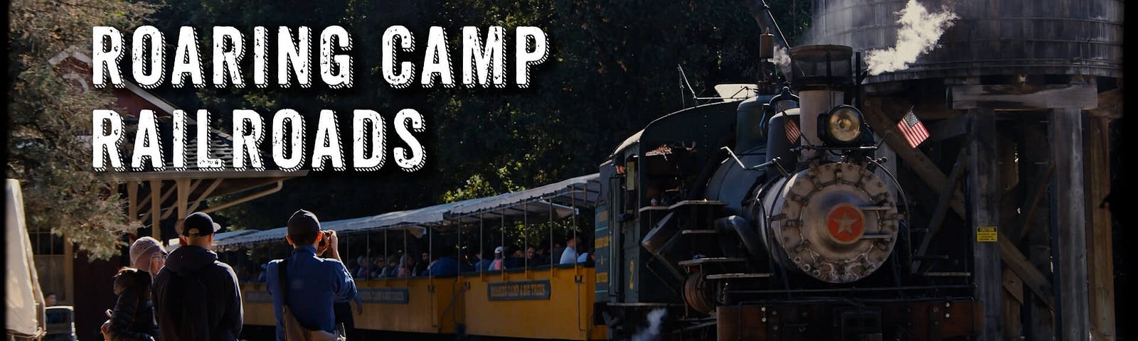 加州 Santa Cruz 親子旅遊絕佳景點─蒸汽火車 Roaring Camp Railroads
