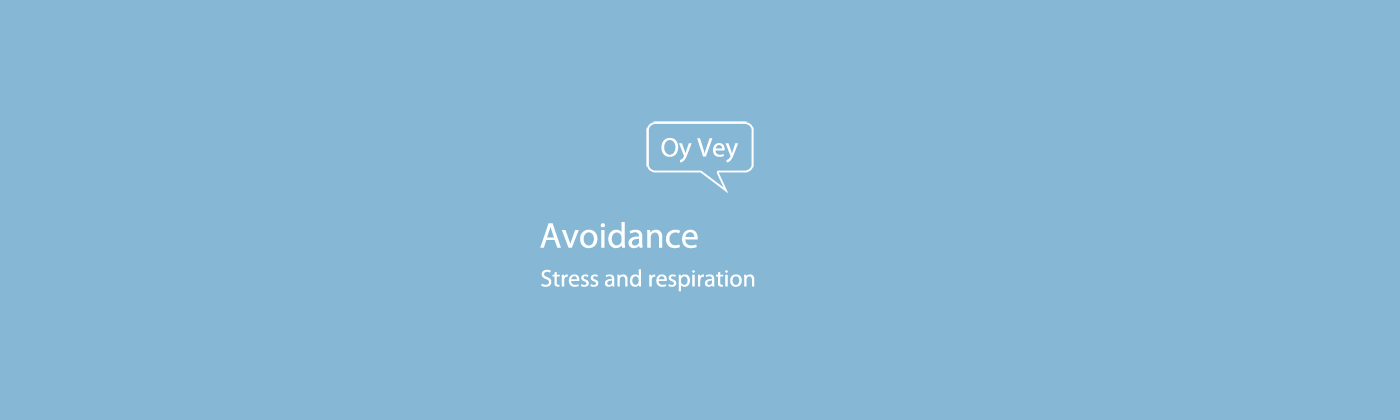 Stress. Avoidance as disruption of the associative system.