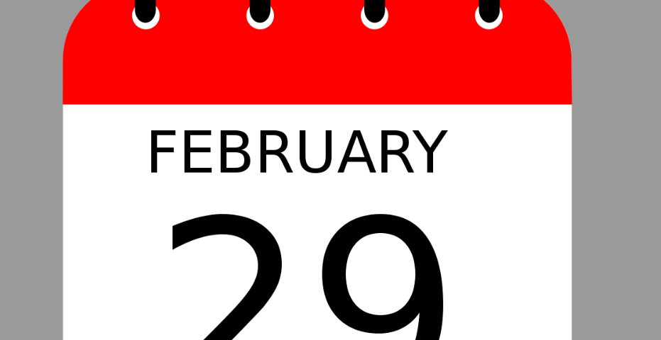 The calendar day of February 29. It is February 29, 2024.