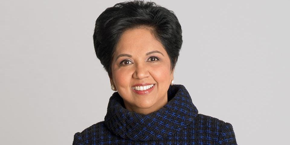 Indra Nooyi — the woman herself!
