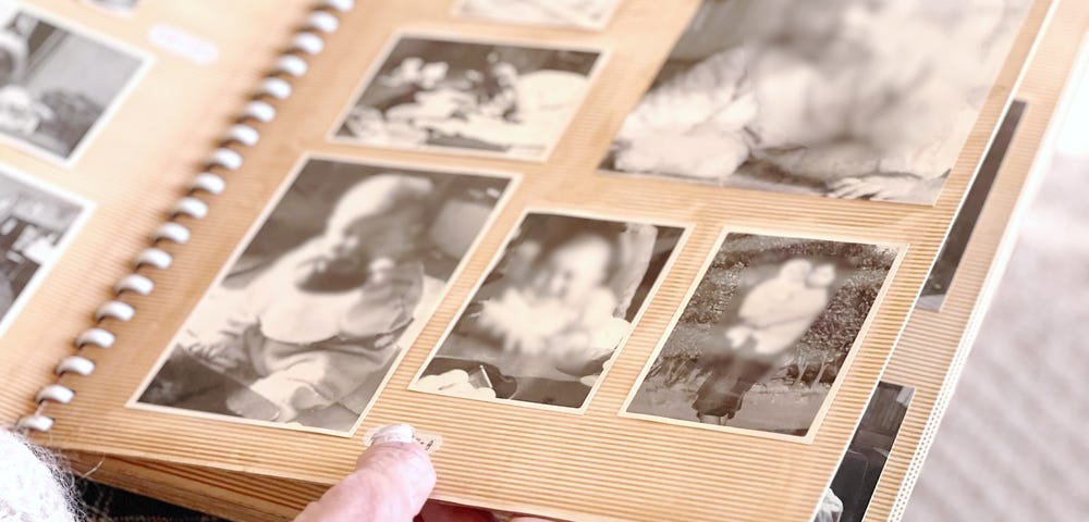 Old style photo album