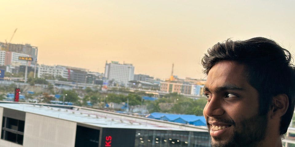 A newbie attending a technical event at India’s top start up incubation center T-Hub