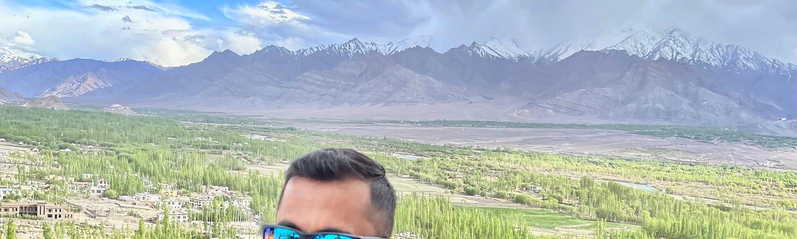 Vishal Thakur Image at Leh