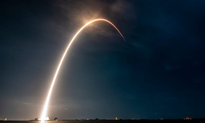 IMAGE: SpaceX Intelsat IS-40e Mission launch in April 10, 2023