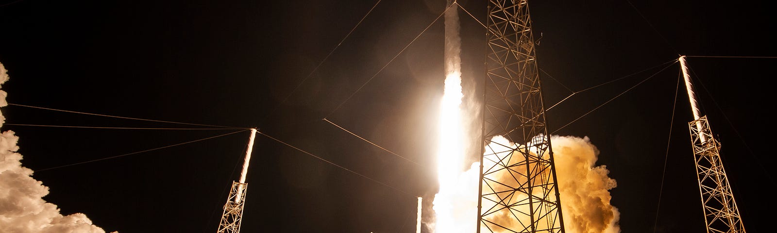 Photo of Liftoff of SpaceX’s CRS-17 Dragon Cargo Craft on May 4, 2020