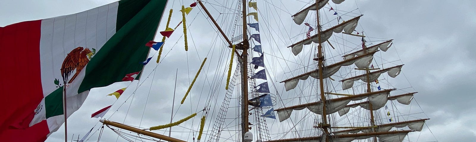 Tall Ship at pier.