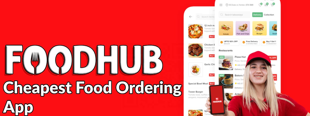 Cheapest Food Delivery App — Foodhub