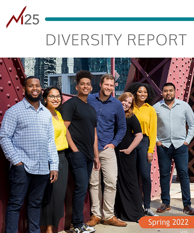 M25 announces the release of its diversity report.
