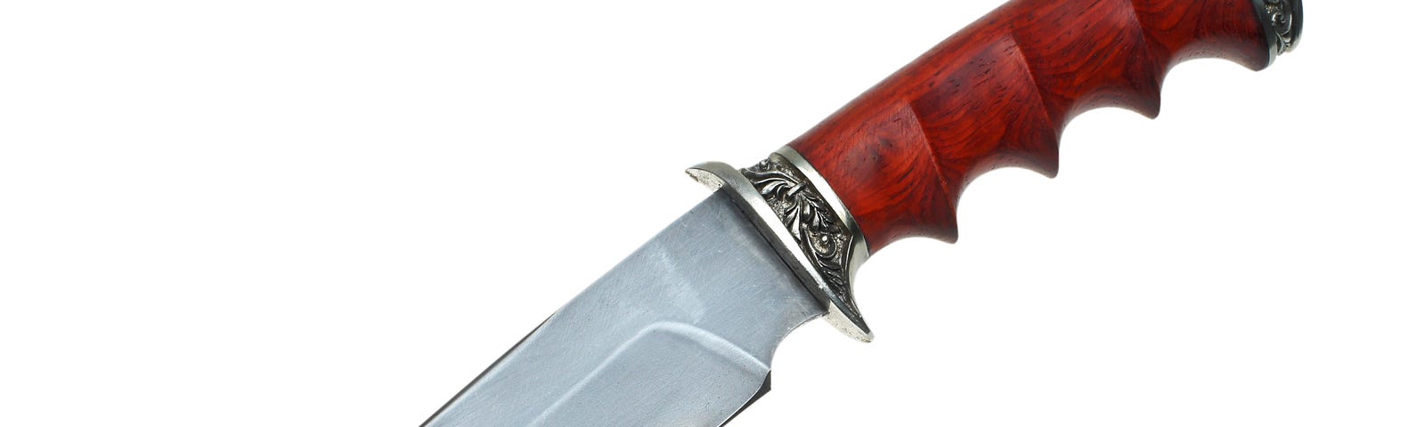 Ornate hunting knife