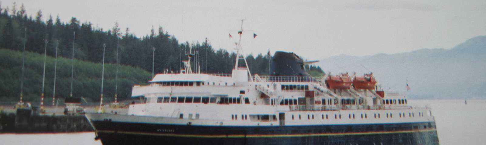 Photo of an Alaskan Ferry.