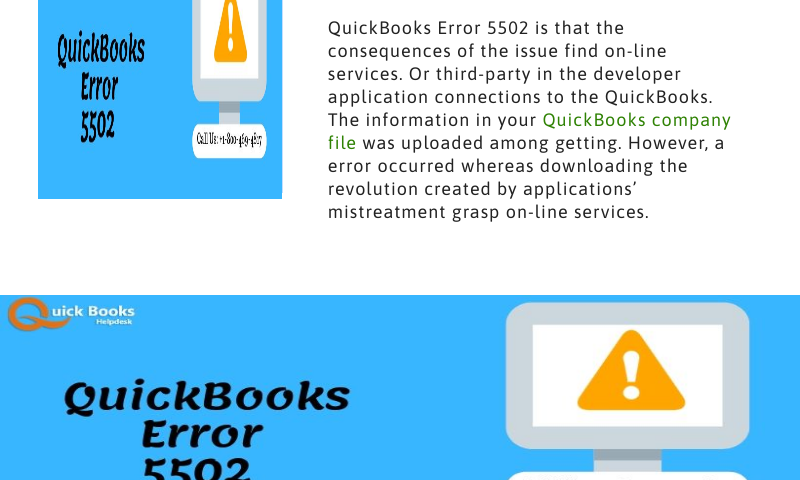 QuickBooks Error 5502