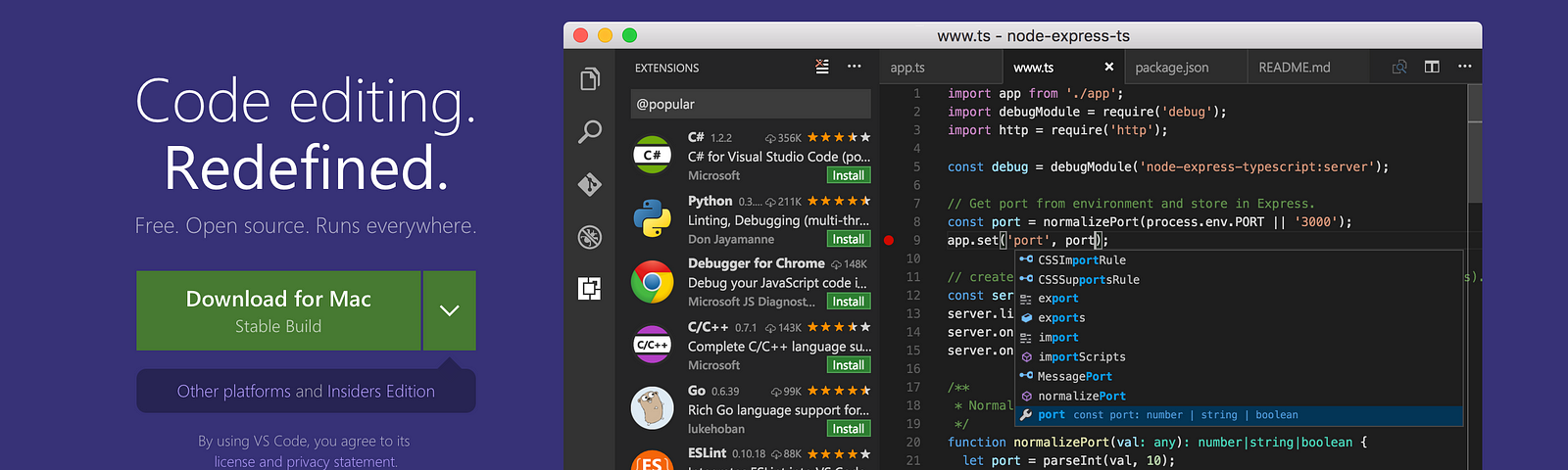 mostly python vim vs atom vs visual studio code vs sublime