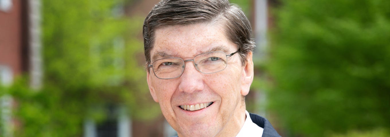 Photo of Clayton Christensen