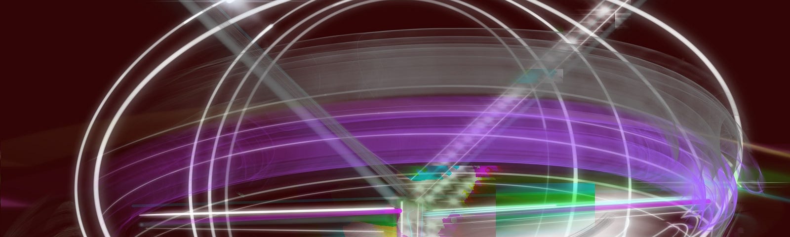 Artistic rendition of “The Quantum Bus of Light,” an interdimensional time machine invented by Farmer Josh (Procreate on iPad)