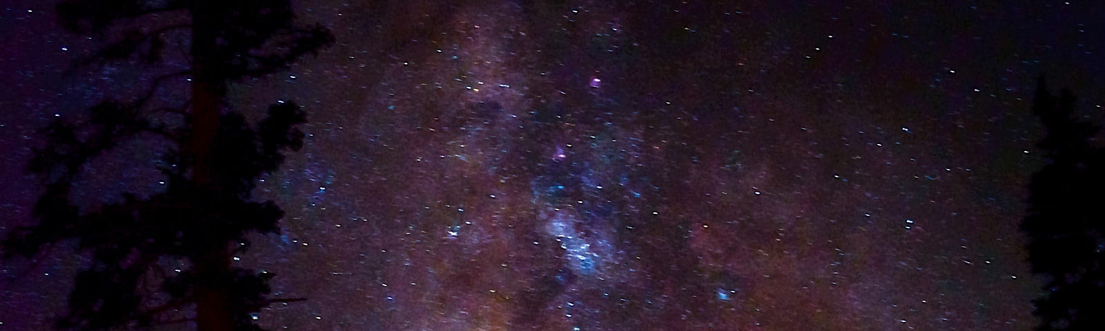 The Milky Way over Cedar Breaks National Monument.