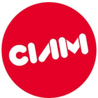 Image of the word “CIAM”