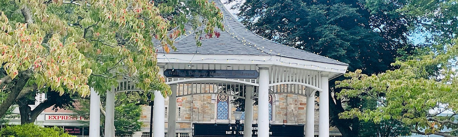 A bandstand in the Common