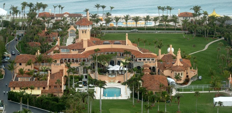 Donald Trump filed to make Mar-a-Lago a separate country from the United States to avoid prison time in the United States. Humor. Satire. Politics.