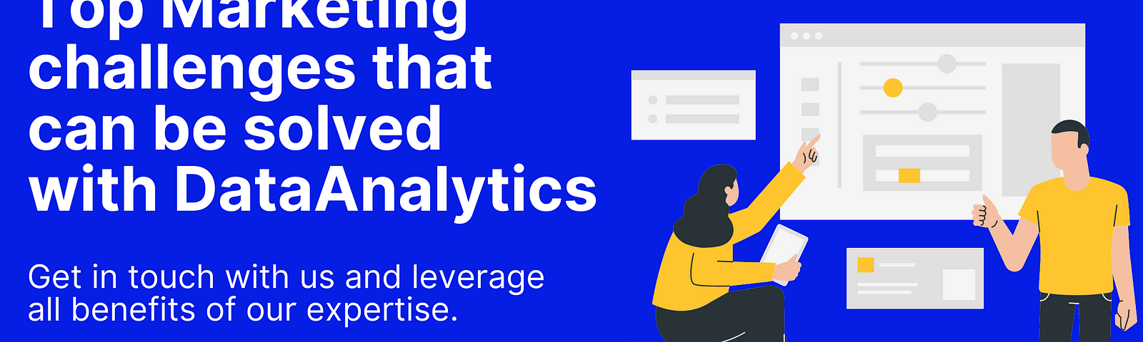 Top marketing challenges that can be solved with data analytics