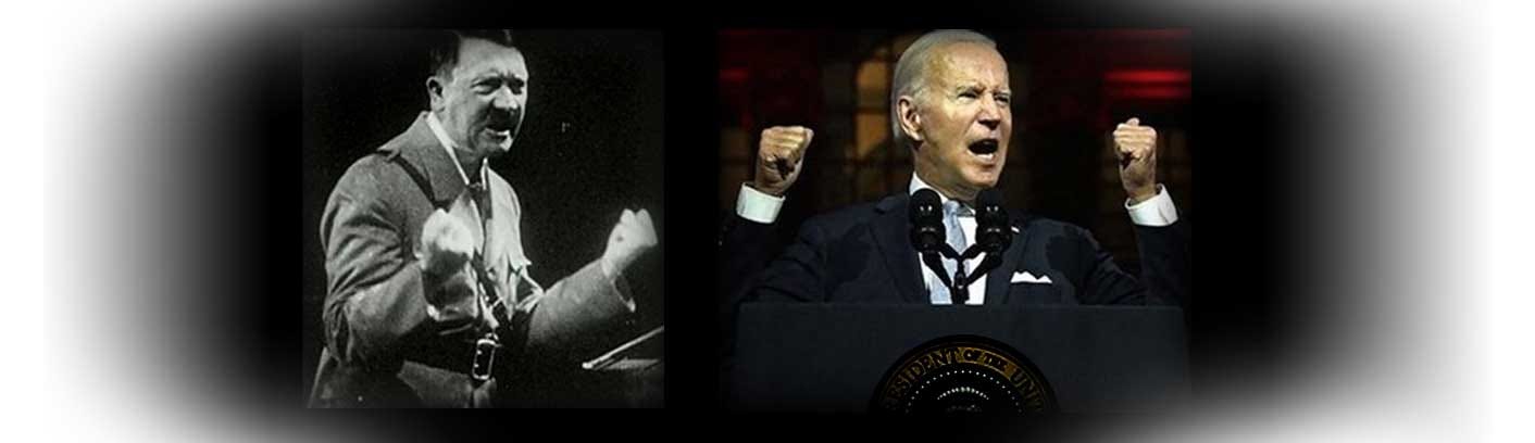 The Biden Hitler Anology is a real and present danger