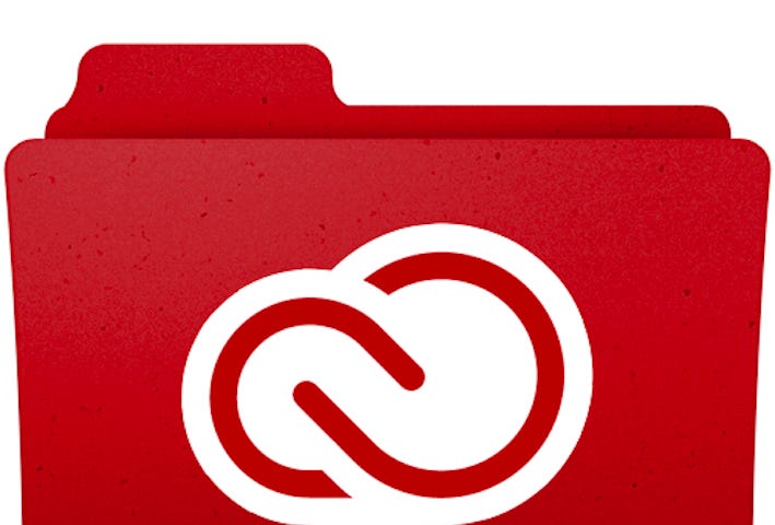 IMAGE: The Adobe Creative Cloud folder icon