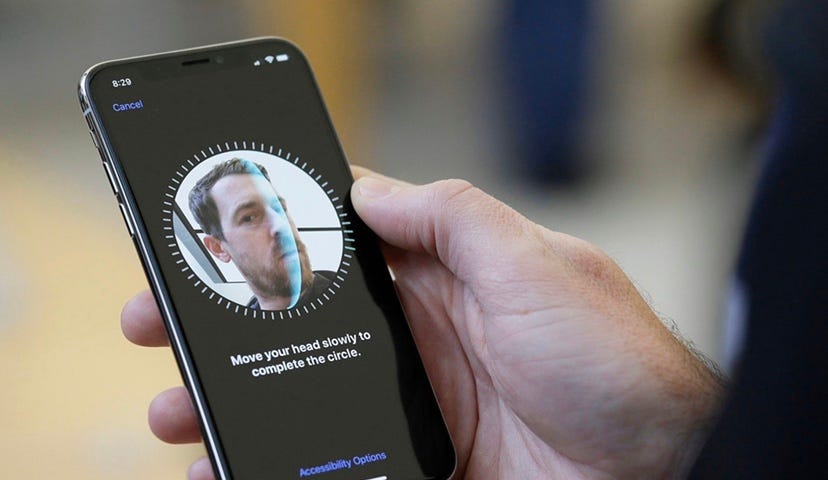 Here is an example of sensor use. Apple has developed a sensor which scans your face to unlock your phone.