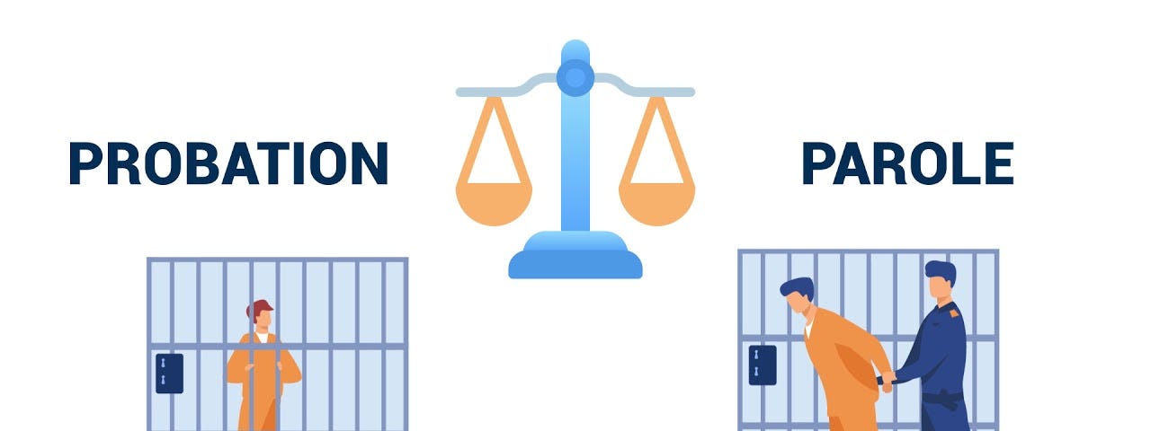 Difference between Probation and Parole