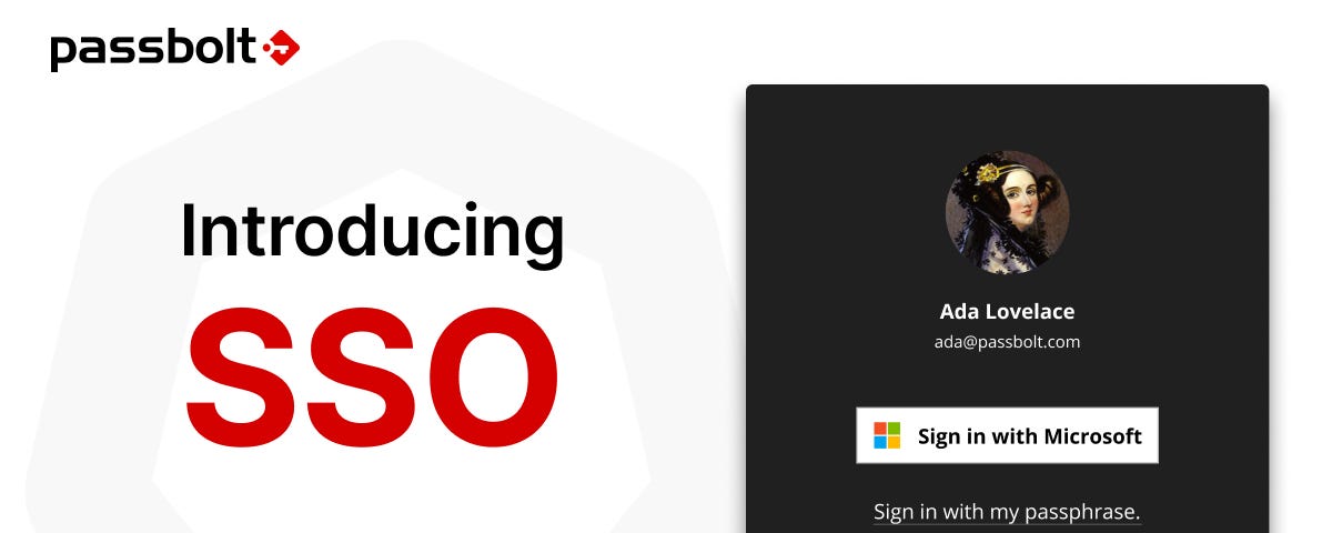 Introducing SSO to passbolt