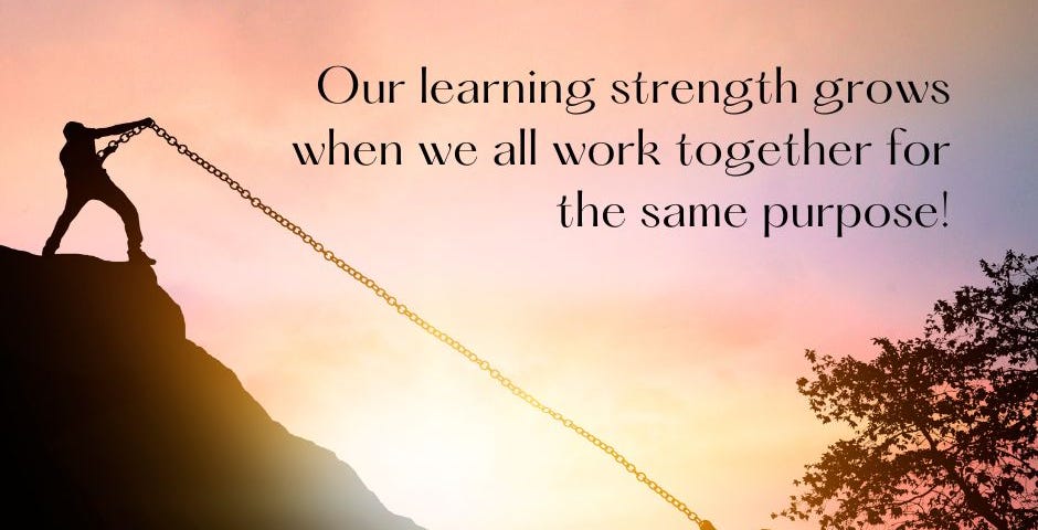 Why Learning Together Gives Us Power Check this article about how I learned a new language in just 60 days making small steps with others. Subscribe to my blog now!