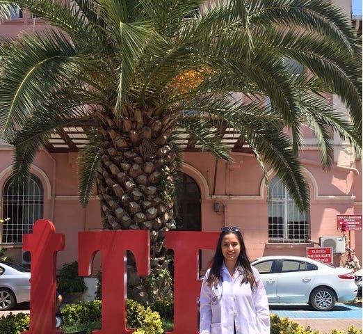 BTF Scholar Nazli who is now a Postdoc at the Mayo Clinic