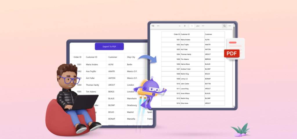 Exporting DataGrid to PDF Made Easy in .NET MAUI
