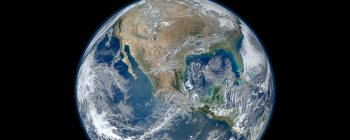 The Blue Marble — a picture of Earth taken from space