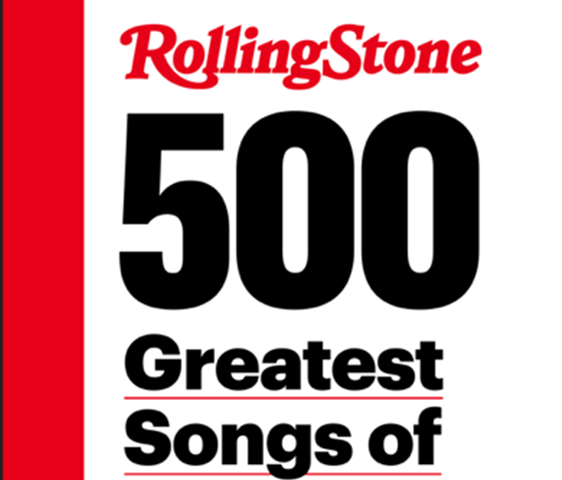 Graphic with 500 greatest songs of…