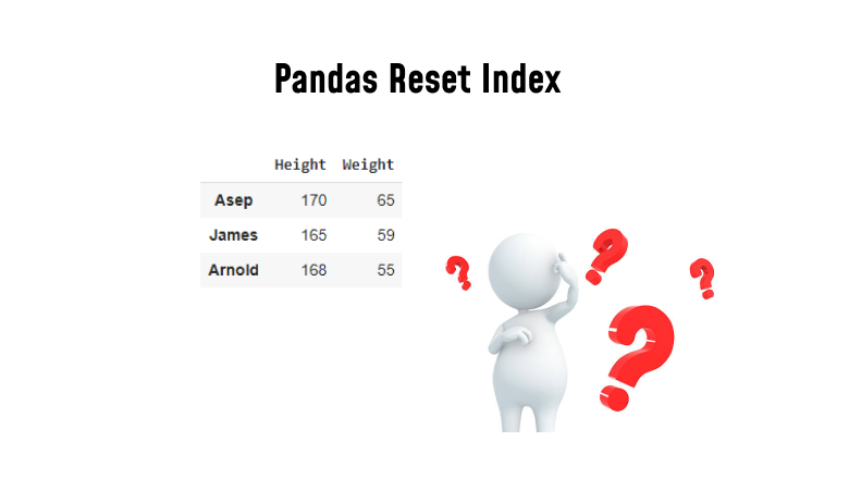 Pandas Reset Index