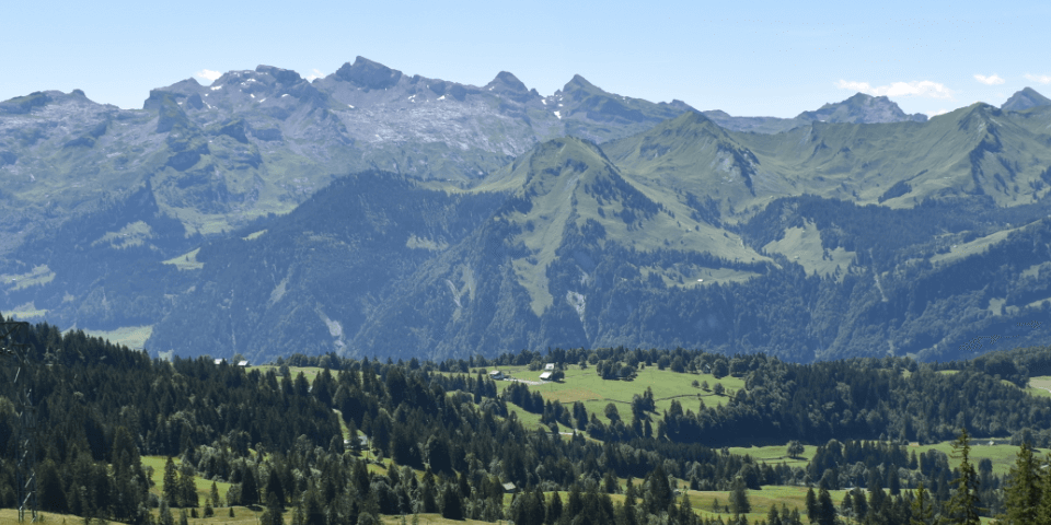 Green fields, pine forest, and mountains — Moral Letters to Lucilius