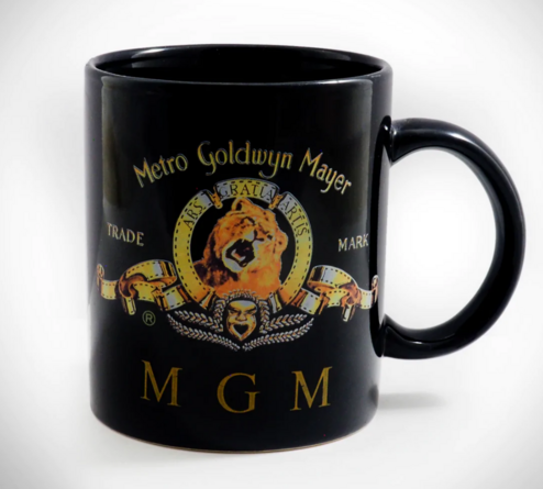 I couldn’t find a photo of an MGM mug from 1940. Did they even have them then? Perhaps… but this will have to do. Rave has a cute story about meeting the original MGM lion.