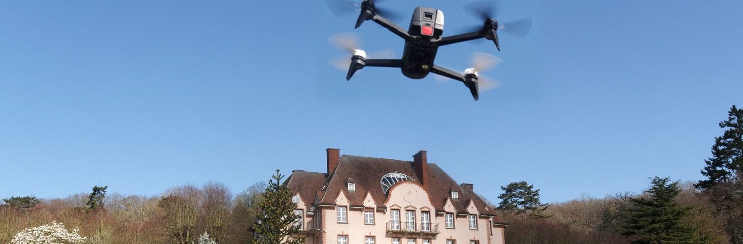 Image Processing by Drones for Real Estate