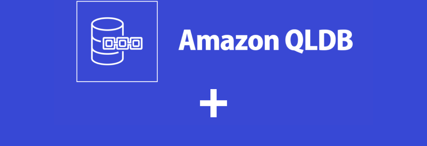 An image of Amazon QLDB and Perkbox logo
