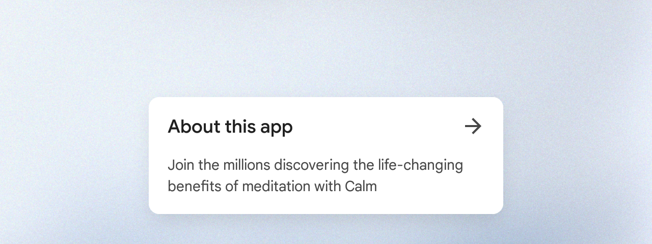 Join the millions discovering the life-changing benefits of meditation with Calm
